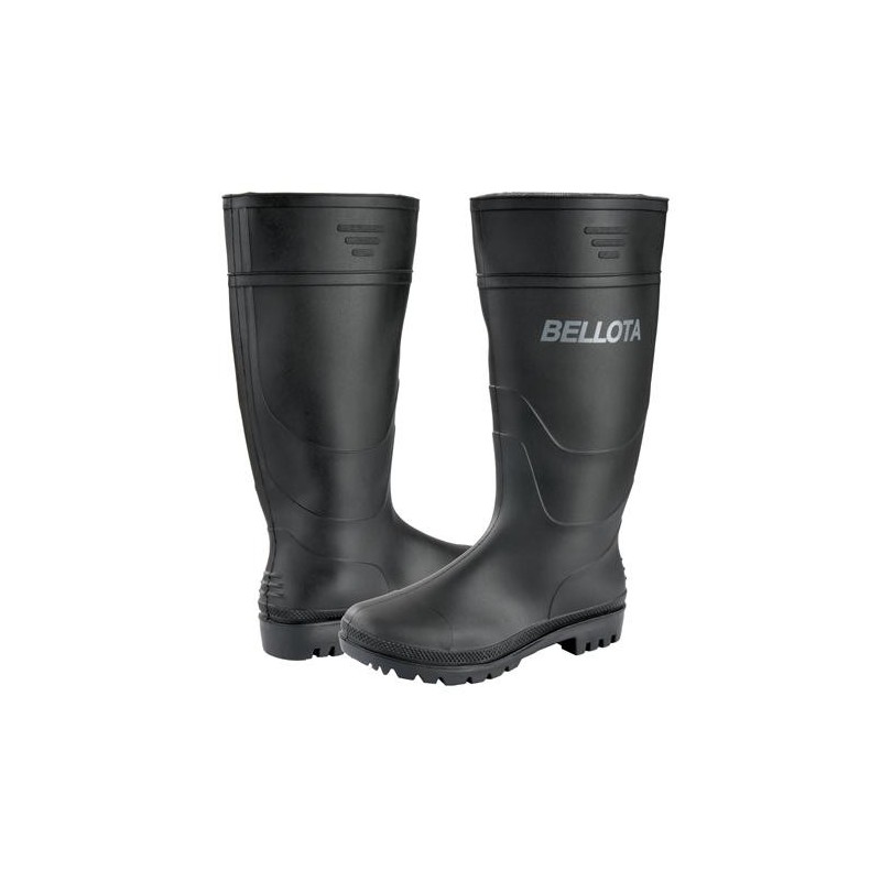 BOTA TRABAJO DE AGUA PVC NEGRA OB T-38