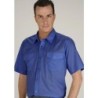 CAMISA MANGA CORTA 2 BOLSILLOS TERGAL AZULINA 42