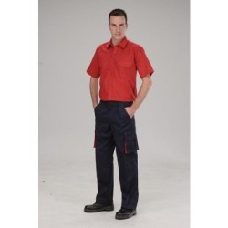 PANTALON REFORZADO CARGO AZUL TALLA 38