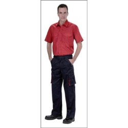 PANTALON REFORZADO CARGO AZUL TALLA 58
