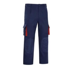 PANTALON REFORZADO CARGO AZUL T-62