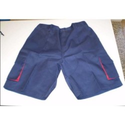 BERMUDA MULTIBOLSILLOS CARGO AZUL 48