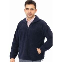 FORRO POLAR MEDIA CREMALLERA XXL