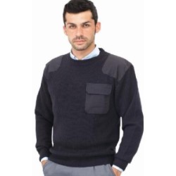 JERSEY CUELLO REDONDO BOLSILLO/REFUERZO S