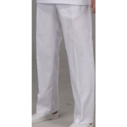 PANTALON GOMA/CREMALLERA BLANCO PSU92- 2
