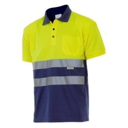 POLO BICOLOR ALTA VISIBILIDAD M/CORTA 173 70 T-2XL