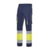 PANTALON STRETCH A.V. AZUL MAR/AMA.FLUOR T-2XL