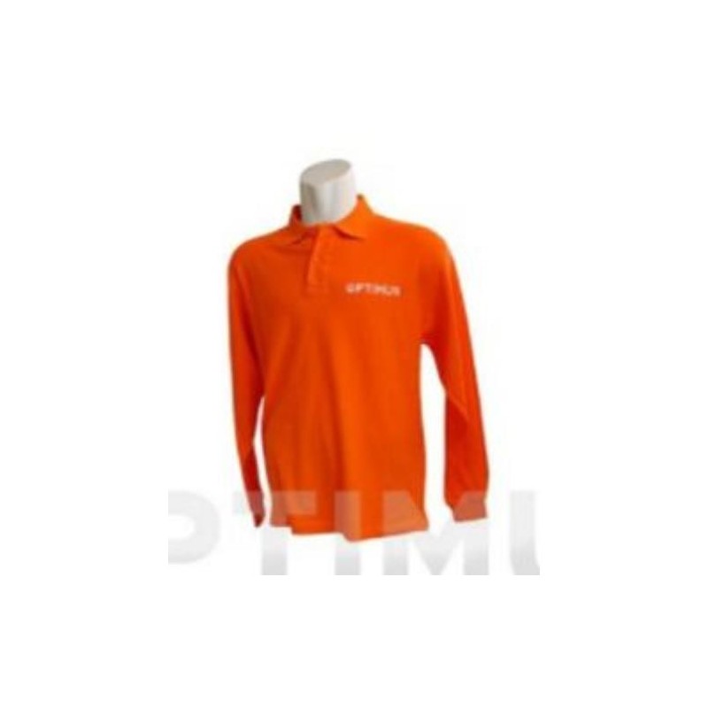 POLO MANGA LARGA OPTIMUS NARANJA S