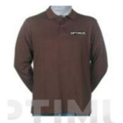 POLO MANGA LARGA OPTIMUS MARRON XXXL