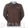 POLO MANGA LARGA OPTIMUS MARRON M