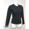 CAMISETA MUJER MANGA LARGA NEGRA OPTIMUS TALLA S