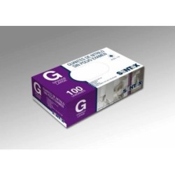 GUANTE NITRILO AZUL S/POLVO 100 UD. T/XG GD21BE