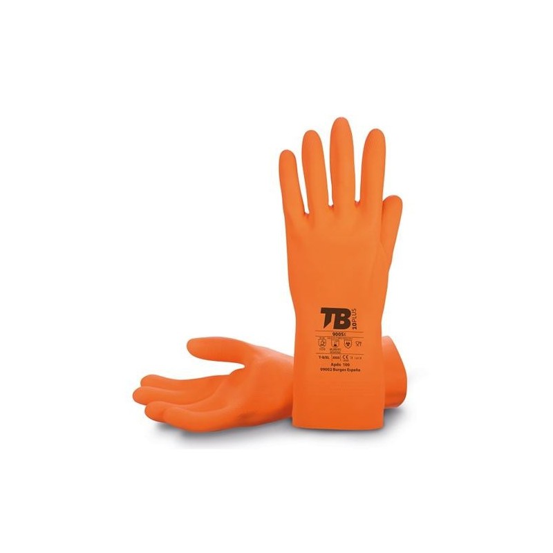 GUANTE LATEX NATURAL BARRIER 9005X T-8