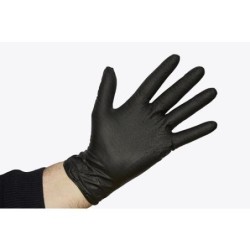 GUANTE ONDULADO JUMBO NEGRO - TALLA XL