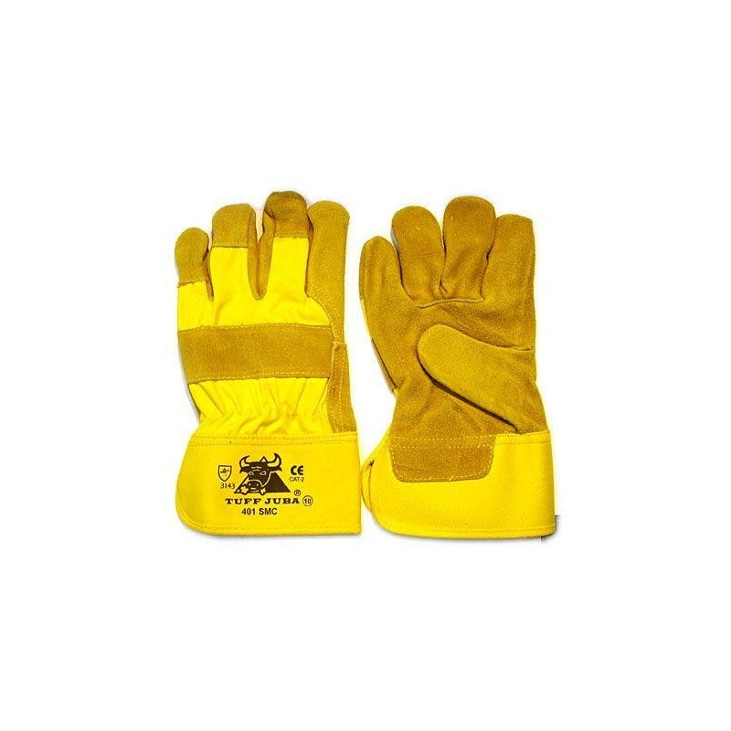 GUANTE CRUPON AMARILLO TALLA 9 401-SMC PAR