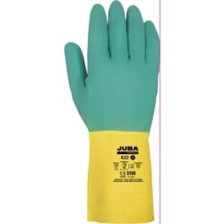 GUANTE QUIMICO LATEX FLOCADO CAPITOL II 622 T/9