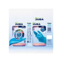 CAJA 10 GUANTES DESECHABLE NITRILO SIN POLVO T.9