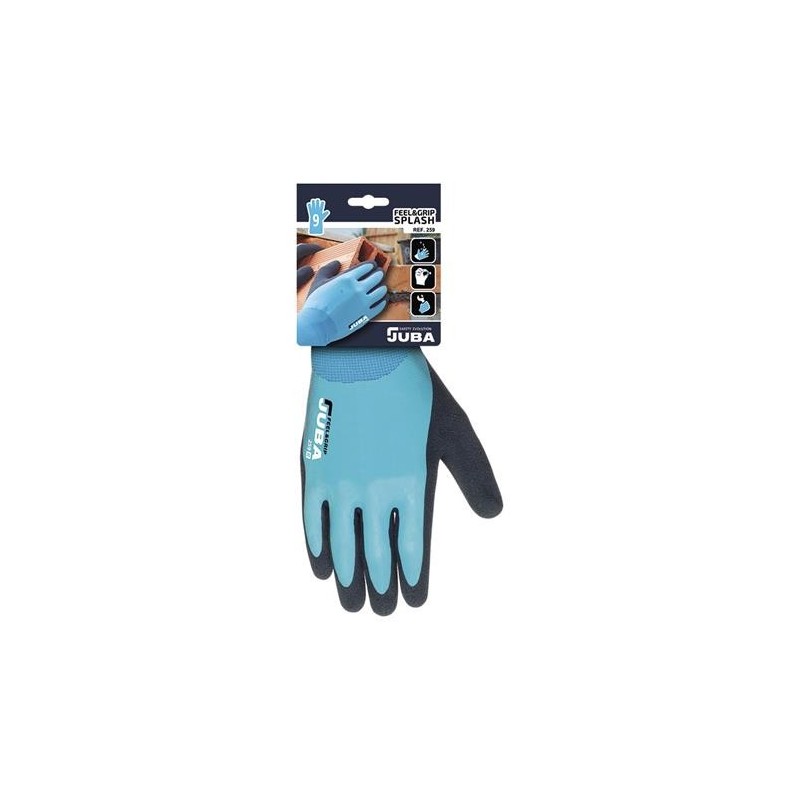 GUANTE NYLON/LATEX FEEL&GRIP SPLASH H259/8