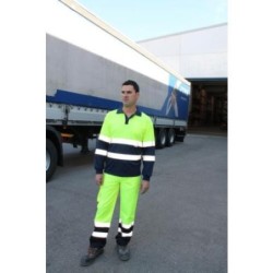 POLO ALTA VISIBILIDAD GALES MANGA LARGA XL