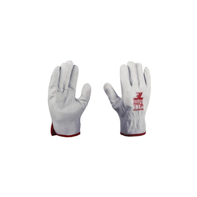 GUANTE PIEL FLOR VACUNO MASTER NC GP-016C TALLA 7