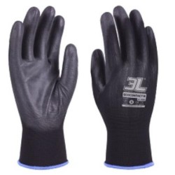 GUANTE PU S/COSTURAS ECOCONTACT N (BL.) A2000 T- 6