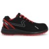 ZAPATILLA SEG. S3 ALONSO NEGRO-ROJO T-36
