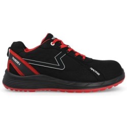 ZAPATILLA SEG. S3 ALONSO NEGRO-ROJO T-37