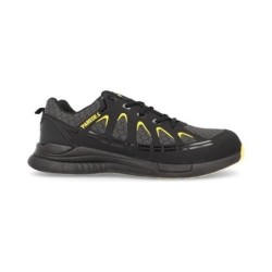 ZAPATILLA SEG. EXCALIBUR NEGRO-AMARILLO T-36