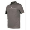 POLO ISSA EXTREME MANGA CORTA GRIS CLARO T-XL