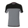 CAMISETA STRETCH GRIS/NEGRO 8772 T-S