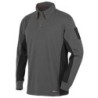POLO STRETCH GRIS MANGA LARGA 8173 TALLA M