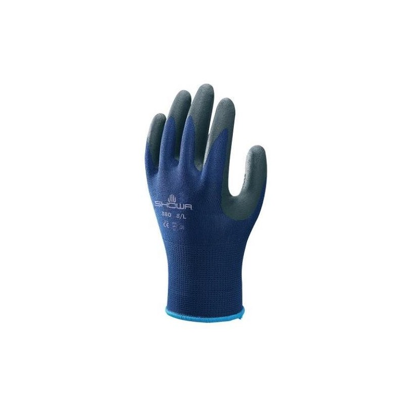 GUANTE NITRILO MICROPOROSO NYLON SHOWA SH380-XL
