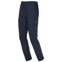 PANTALON ALG.EASY STRETCH AZUL 8038-L