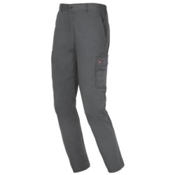 PANTALON ALG.EASY STRETCH GRIS 8038- 3XL