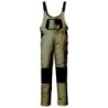 PANTALON/PETO STRETCH BEIG/ NEGRO TALLA S