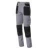 PANTALON 8730 STRETCH GRIS/ NEGRO TALLA XS