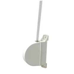 RECOGEDOR ABATIBLE 14MM BLANCO-PINTAS