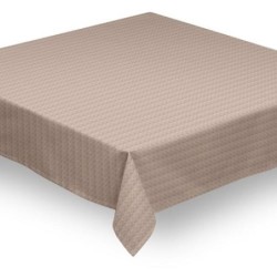 MANTEL CONFECCIONADO VINILO TRADITION MOKA 140X200