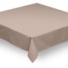 MANTEL CONFECCIONADO VINILO TRADITION MOKA 140X200
