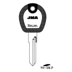 LLAVIN ALUMINIO COLOR PLASTICO NEGRO VO-2KP