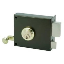 CERRADURA SOBREPONER 125A 100MM HE IZQ PERFIL