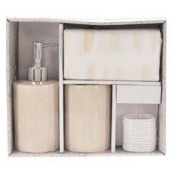 SET DE BAÑO DE 3 PZAS. DISEÑOS Y COLORES VARIADOS