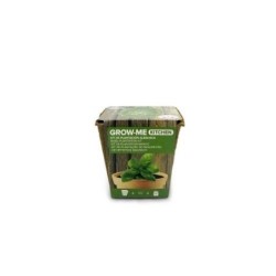 KIT SIEMBRA GROW ME ALBAHACA HOJA ANCHA 1GR