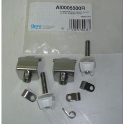 KIT BISAGRAS ASIENTO WC DAMA Y SENSO ACERO INOX