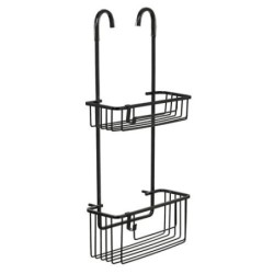 CESTILLO C/ COLGADOR GRIFO 2 ALT ALUMINIUM / BLACK