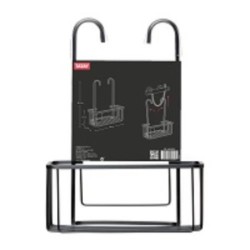 CESTILLO COLGADOR ALUMINIUM BLACK 6603400