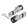 CILINDRO CPLUS ALARM 60MM 3030 NIQUEL MATE CP53030