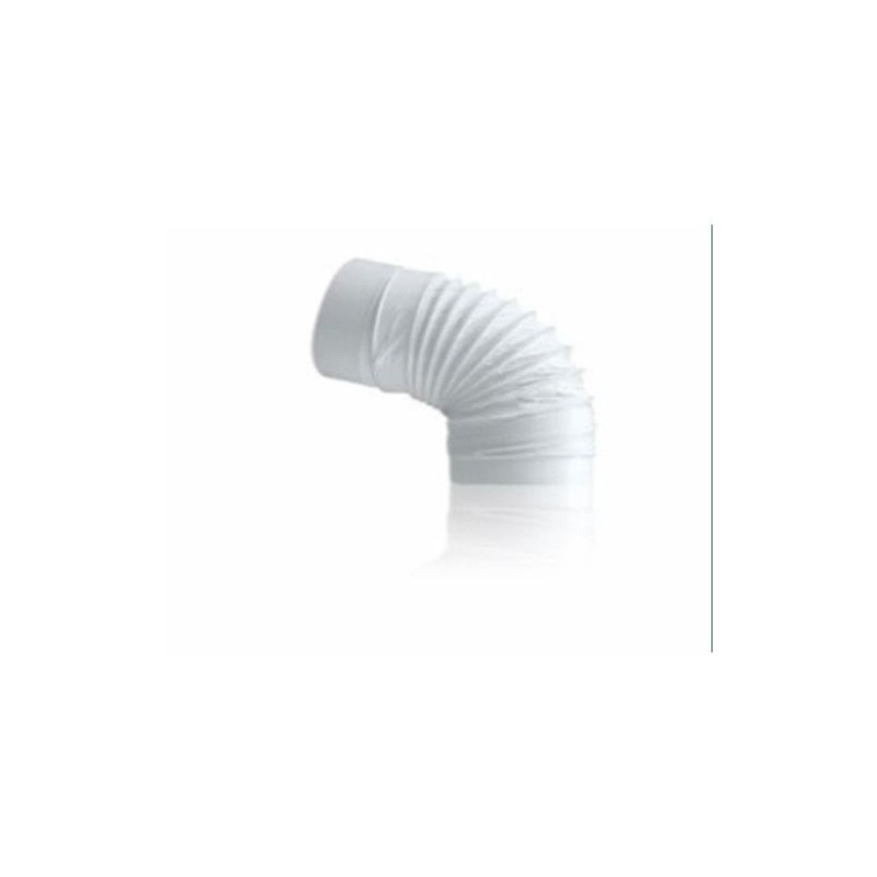 CODO FLEXIBLE TUBO EXTRACCION PVC REDONDO Ø100