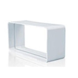 EMPALME PVC RECTAN.TUBO EXTRACCION 150X75MM.0810-B