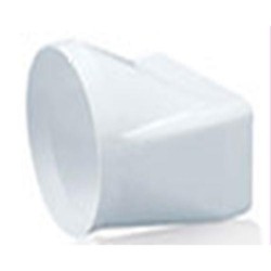 EMPALME MIXTO TUBO EXTRACCION PVC 150X75-Ø120MM.